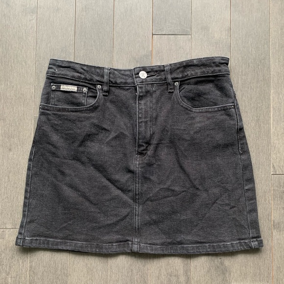 Calvin Klein Denim Skirt - Picture 1 of 4